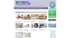 Desktop Screenshot of orioncleaning.com